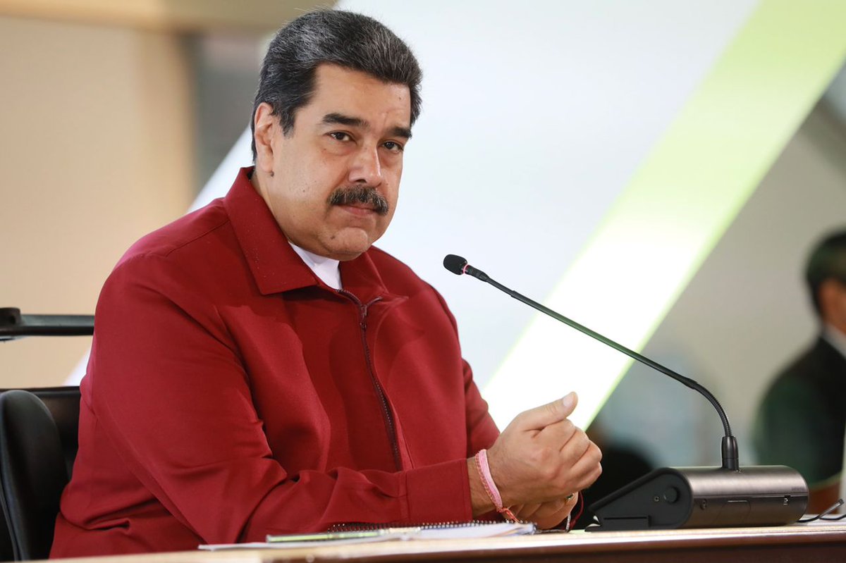 Nicolás Maduro on Twitter: "Los sectores extremistas han desarrollado una guerra contra los Servicios Públicos del país, muestra de ello, el ataque contra la estación eléctrica del estado Aragua. Guerra pagada con