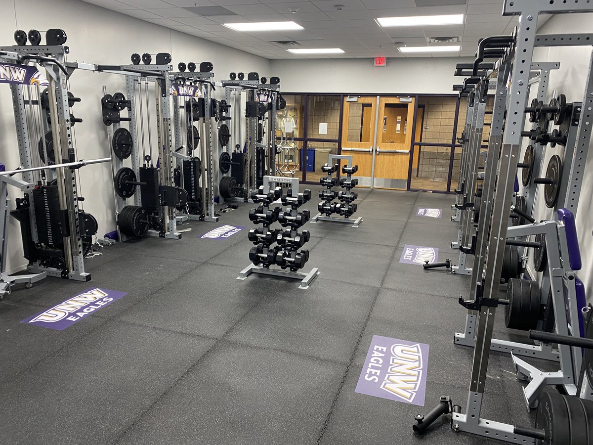 UNW_AD's tweet photo. Million dollar upgrades complete to Ericksen Center! #CompeteWithPurpose https://t.co/O2hIGuLfqn