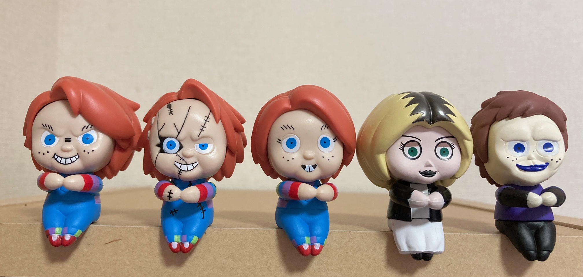 【レア】チャッキー(CHUCKY)　アクリルスタンド　４点セット チャッキーとティファニーの公式段ボール切り抜きセット 2個