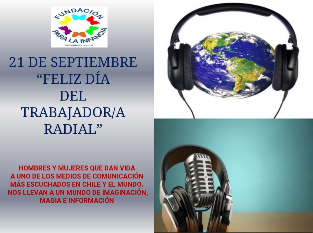FELÍZ DÍA <a href="/Carnavalfmcqbo/">Radio Carnaval 104.5</a> <a href="/montecarlocl/">Radio Montecarlo</a> <a href="/radioguayacan/">Radio Guayacán 96.9 FM</a> <a href="/MiRadiols/">Mi Radio</a> <a href="/Radio_Riquelme/">Radio Riquelme Coquimbo</a> <a href="/adnradiochile/">Radio ADN</a> @Continente_FM 
Gracias por ser CO- GARANTES DE LOS DERECHOS DE LOS NIÑOS Y NIÑAS DE 🇨🇱