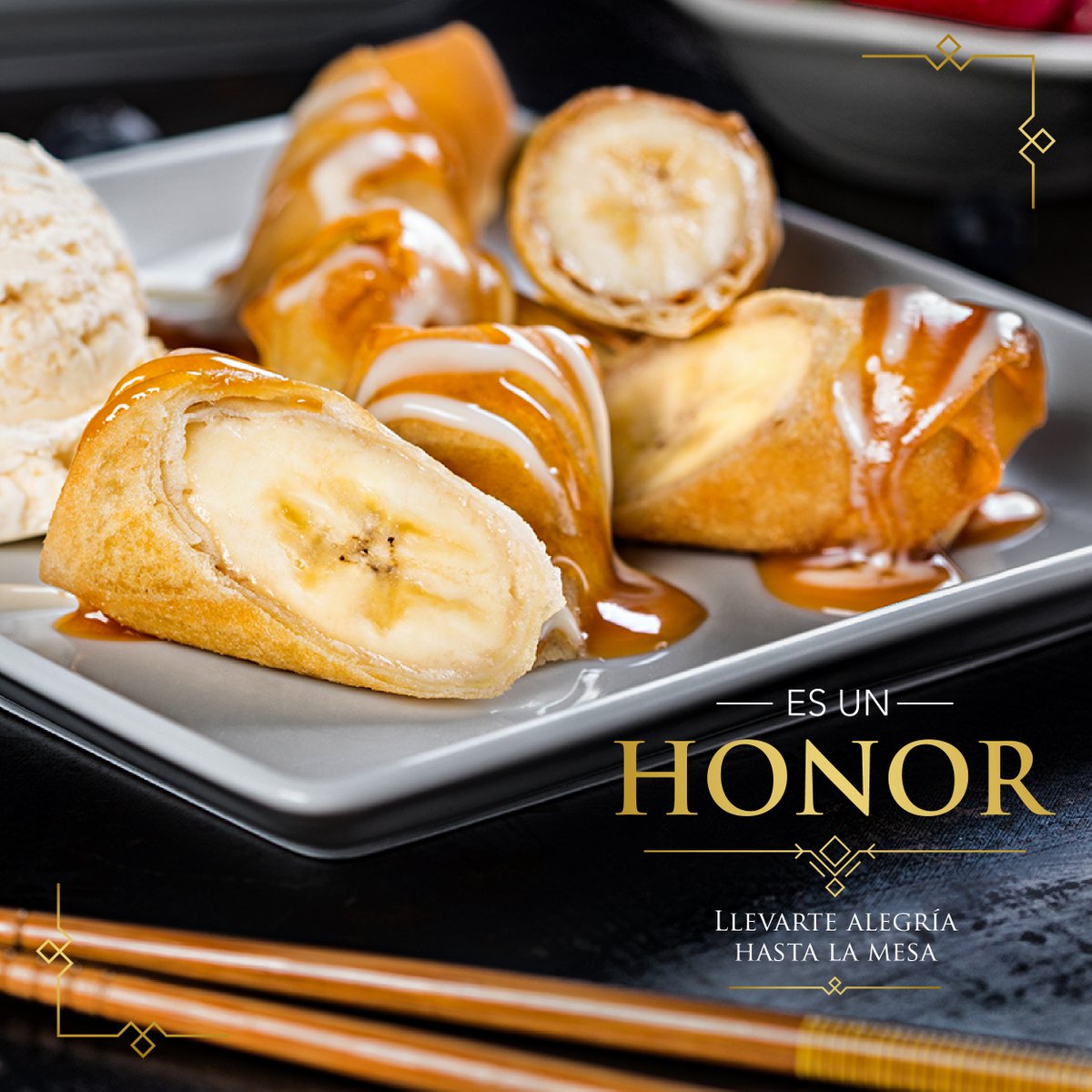 PFChangsCol's tweet image. Sin importar la celebración, 🍾 prueba nuestra Banana Spring Rolls, nos encanta acompañarte todo el tiempo para que tú y tus invitados, se lleven el mejor recuerdo.🥢

#PfChangs #PfChangscol #PostresBogota