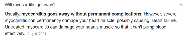LiberalHivemind's tweet image. myocarditis may actually be a whole lot worse than initially reported on.

Apparently it can lead to early death &amp;amp; heart disease in a high percentage of people who develop it.

The actual ramifications of the vaccines wont be known for another 5-10 years
thegatewaypundit.com/2021/09/new-st…