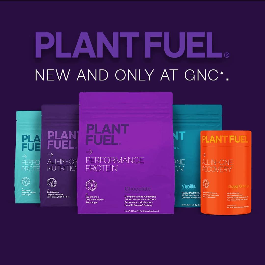 ShopTownCountry's tweet photo. Good for the planet. Good for your body. 💪 Introducing PlantFuel, a new vegan supps line designed to fuel optimal performance that’s available ONLY at GNC. 💥 #PlantFuel is coming to a store near you, available online now: https://t.co/Yq6SdZwZmX 🌱 https://t.co/SJXUcbeIEG
