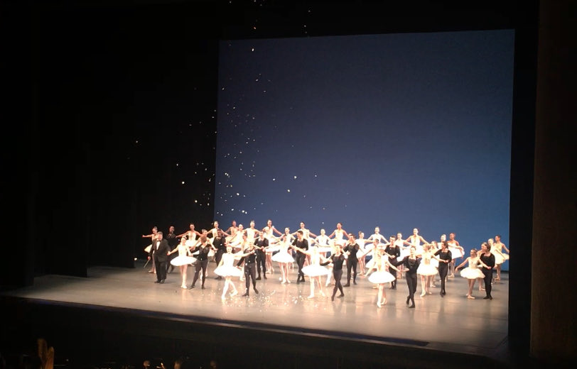 Opening night of New York City Ballet!! #SymphonyinC #joy