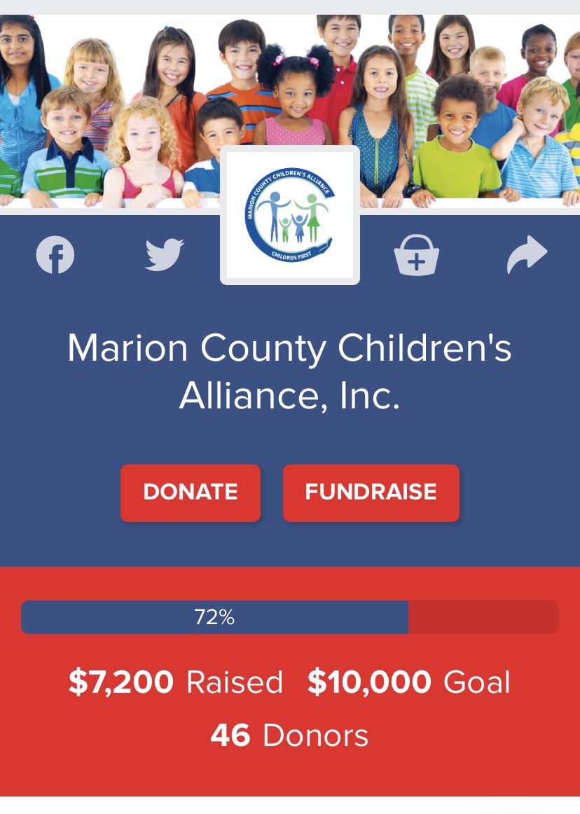 Our sincere gratitude to everyone who participated in #Give4Marion and for the outpouring of support for the Marion County Children’s Alliance!