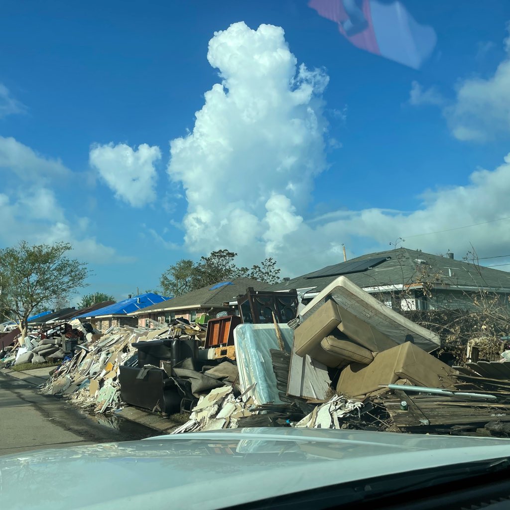 Nola Tree Project (@nolatreeproject) on Twitter photo Once again, all your special things in a pile on the curb! Thx to amazing volunteers that come out every day to help complete strangers @EntergyNewOrleans <a href="/NolaTreeProject/">Nola Tree Project</a> <a href="/MargaretOrr/">Margaret Orr</a> <a href="/Lakeview_CC/">LakeviewCC</a>
This is what love looks like!
#ida #HurricaneIda #hurricaneidarelief Once again, all your special things in a pile on the curb! Thx to amazing volunteers that come out every day to help complete strangers @EntergyNewOrleans <a href="/NolaTreeProject/">Nola Tree Project</a> <a href="/MargaretOrr/">Margaret Orr</a> <a href="/Lakeview_CC/">LakeviewCC</a>
This is what love looks like!
#ida #HurricaneIda #hurricaneidarelief