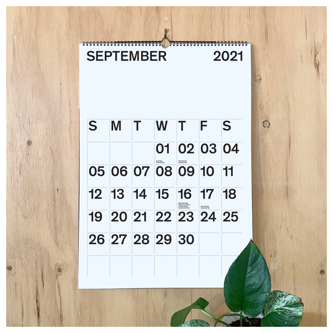 It's September! This month we're celebrating #AustralianCraftGinDay, #InternationalCabernetDay, #InternationalGrenacheDay and Matt @Remphrey's birthday! Keep up with all drinks days by downloading a PDF of our I'll Drink To That calendar here: bit.ly/3hPalxp