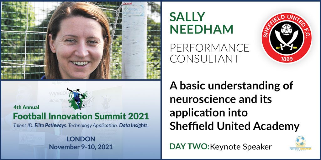 footballIis's tweet photo. 📢 SPEAKER ANNOUNCEMENT
🗣️ SALLY NEEDHAM (Sheffield United)
🏅 FOOTBALL INNOVATION SUMMIT 2021
📍 London
📆 November 9-10
🎟️ https://t.co/Chg78TAoII https://t.co/A3IgFJVQt5
