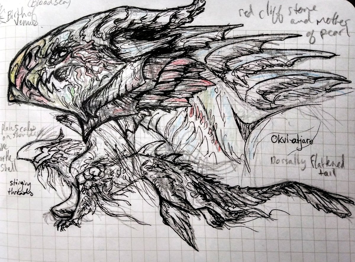 SelowvGriste's tweet photo. Yeah it's 1am. Here's a couple of magical dragon guardians. https://t.co/L9q7Eqn266
