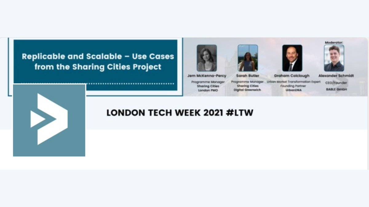 SPARCSeu (@sparcseu) on Twitter photo .<a href="/BABLEconnect/">BABLE Smart Cities</a> brings together key players in the Sharing Cities Project in #London, to focus directly on how to scale and replicate such projects in Replicable and Scalable – Use Cases from the Sharing Cities Project during #LTW.
Register now 👉 bit.ly/2Xq9sUN .<a href="/BABLEconnect/">BABLE Smart Cities</a> brings together key players in the Sharing Cities Project in #London, to focus directly on how to scale and replicate such projects in Replicable and Scalable – Use Cases from the Sharing Cities Project during #LTW.
Register now 👉 bit.ly/2Xq9sUN