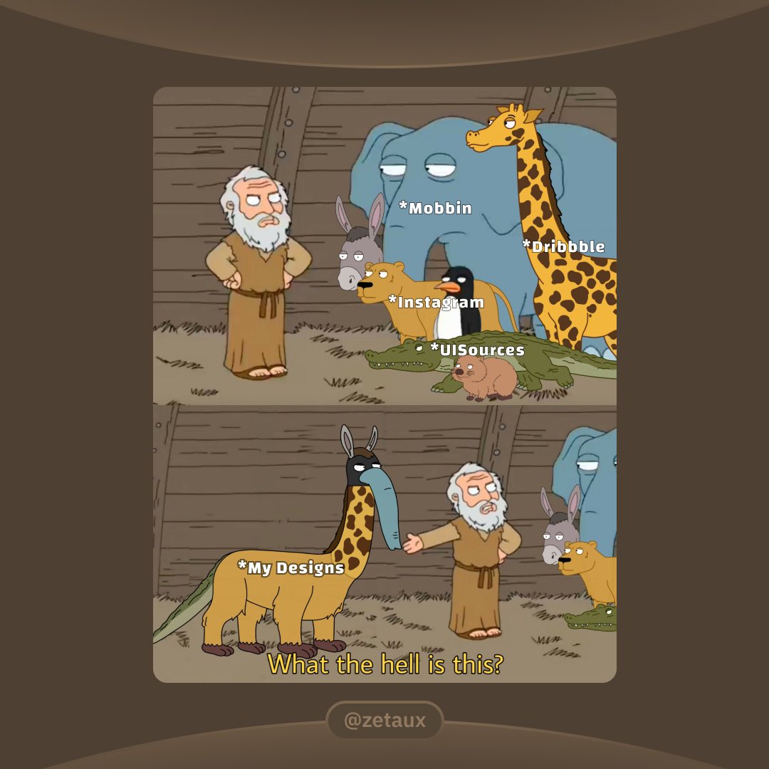 Anyone else here who has taken inspirations from all over the Internet? 😅  @anuragkrishh as usual! @uisources @dribbble @Behance @MobbinDesign  @instagram