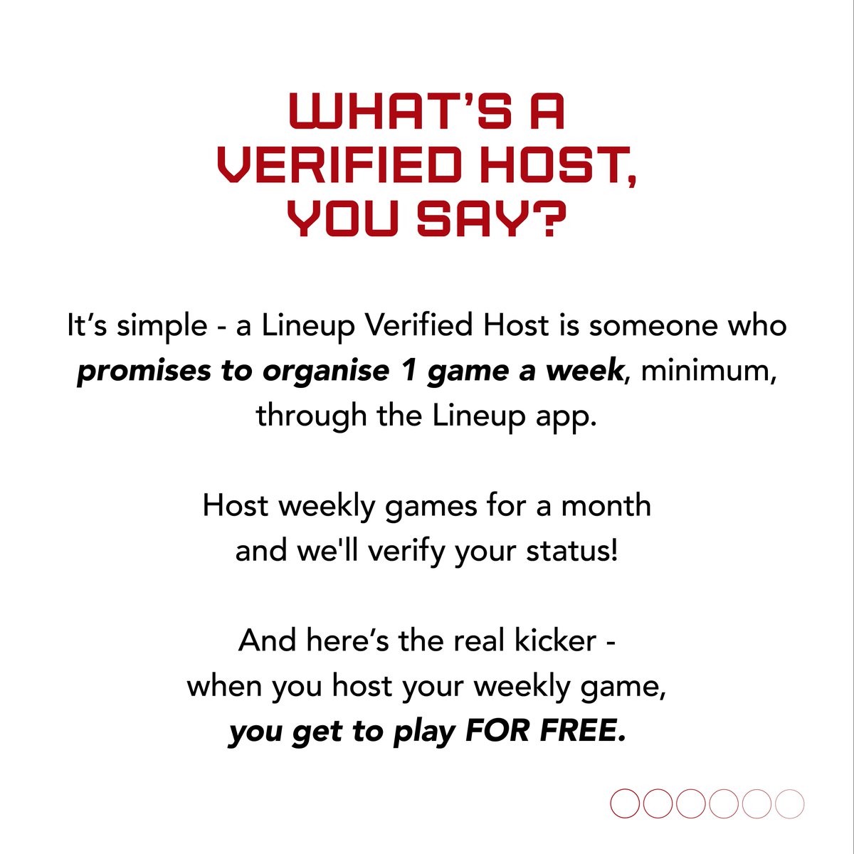 LineupIndia's tweet photo. Do YOU want to be a part of the #Lineup team? 
Sign-up with us to become a #VerifiedHost so you can play for free!

Check out our FAQ for more details, or click the link below to apply:
https://t.co/hH9Kfd3ugA https://t.co/fzJYv10ytP