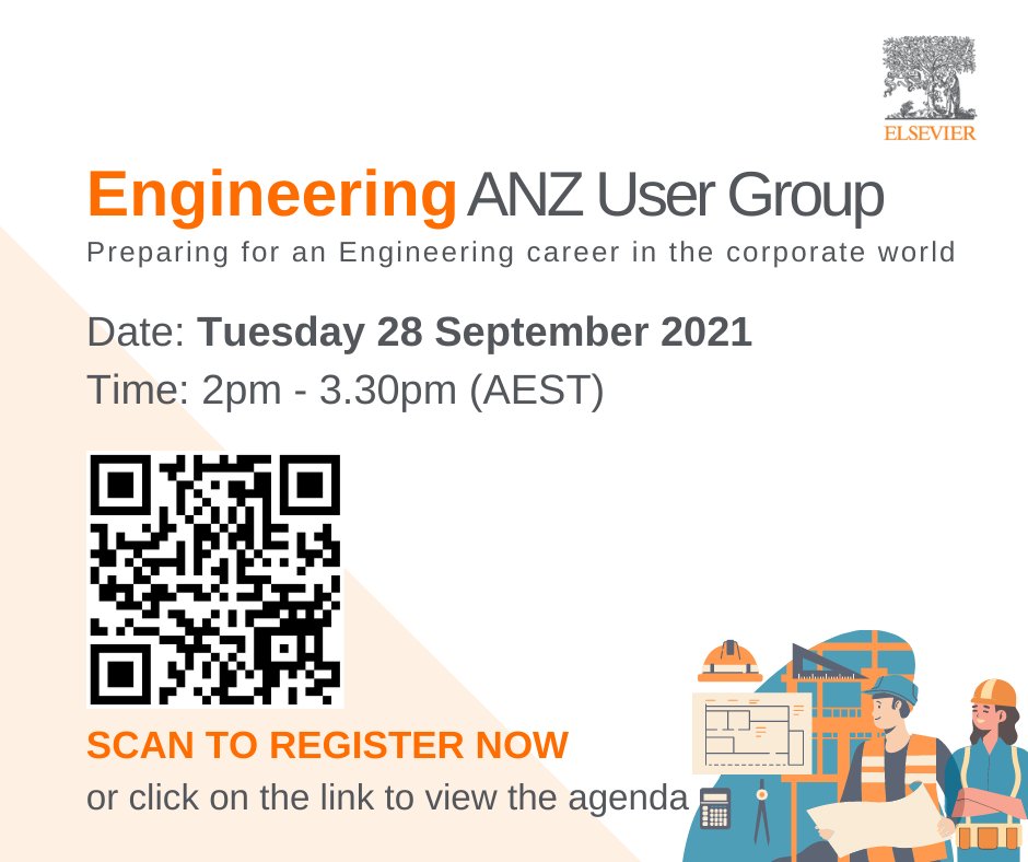 EngineeringRnD's tweet image. Australian and New Zealand engineering faculty, students and researchers are encouraged to join this webinar, that will focus on relevant insights into transforming the world of engineers – from academic to corporate. #engineeringvillage #ENGUG2021 elsevier.com/en-au/solution…