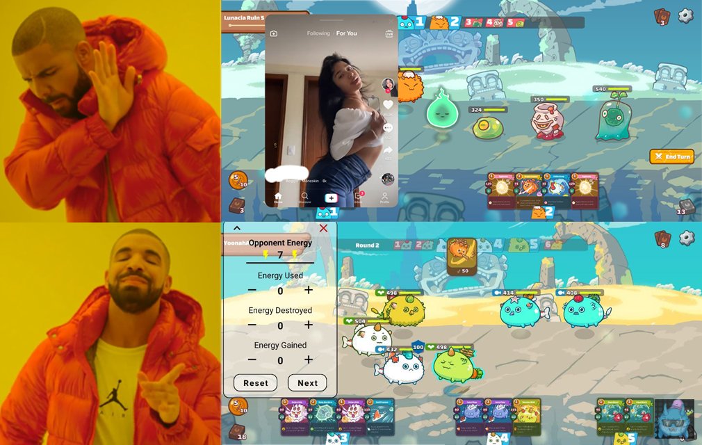 Gregorio_NFT's tweet image. So players have been asking us if the app is &quot;safe&quot; to use.

We decided to create a meme to explain it. :)

#EnergyCalculator #axieinfinityscholarship #Axie #AxieInifinty