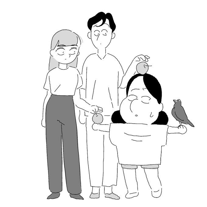 漫画を読んでくださった方、
いいねやリツイートしてくださった方、
本当にありがとうございます😭
ちょっとまだ正気を失って、混乱してますが、

この3人は、左から純ちゃん、秋ちゃん、かおるです
それだけでも覚えていただけたら幸いです 