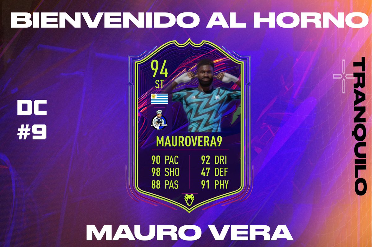 Bienvenido @MauroVera9_! ⚽️9️⃣

Tras su paso por FUFV, llega al Horno a aportar sus goles y su experiencia. Hay Morro para rato.

Tranquilo.

#VamosAAH