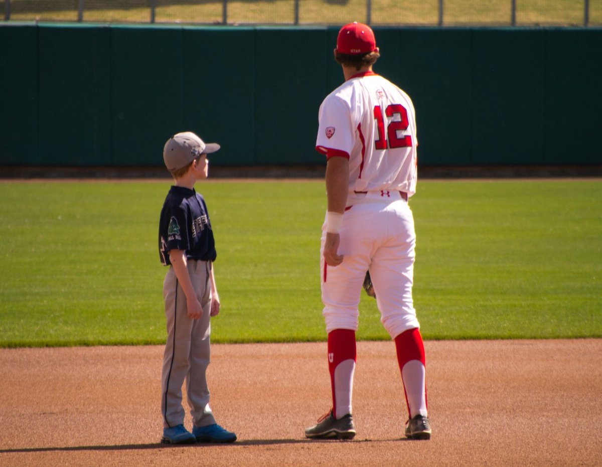 The first time I stepped on the dirt at Smith's Ballpark, I was standing next to a University of Utah ballplayer. The next time I stand on that dirt, it will be as a University of Utah ballplayer. I am grateful to my family, coaches, teammates, who helped me achieve this dream.