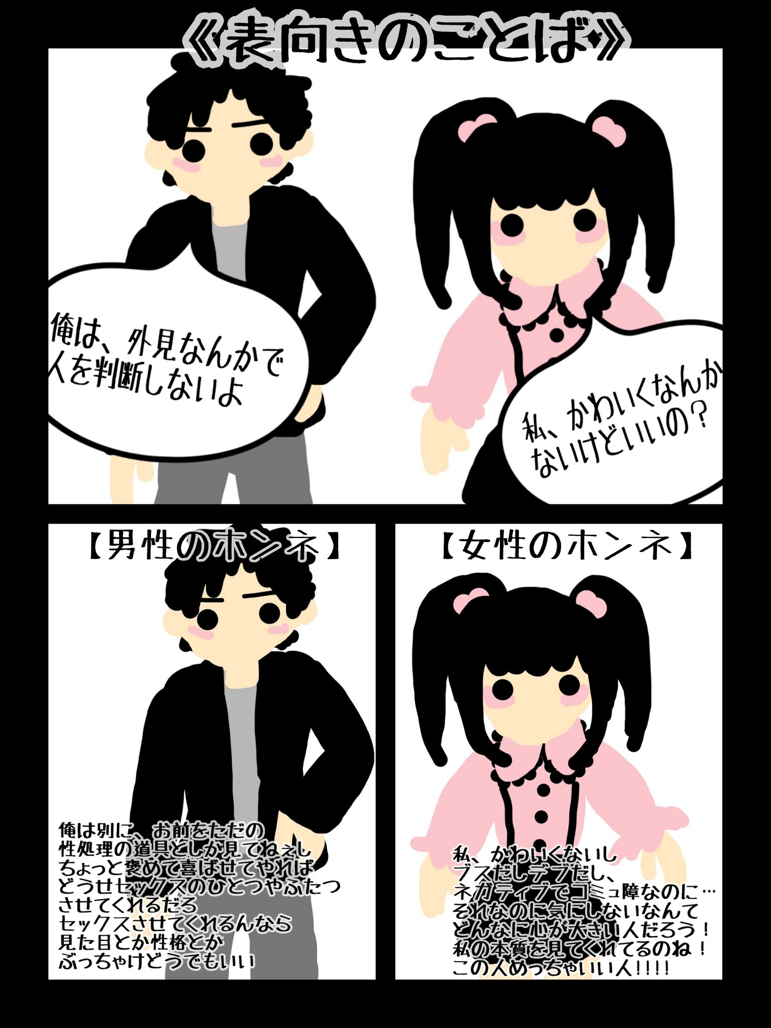 孤奏ぴあ 孤奏教p 闘病 解毒 啓発垢 自尊心が低い女性と そこに漬け込んで 女性をいいようにしてくる男性 こんな感じに利用したり 騙してきたりする人もいる このパターンの傾向 本当に 注意した方がいいと思う 男女あるある 性犯罪撲滅 自分を