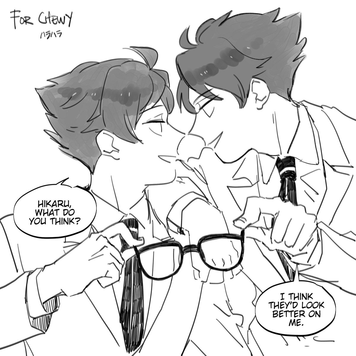 Doodle redeem for @chewylea #OuranHighSchoolHostClub 