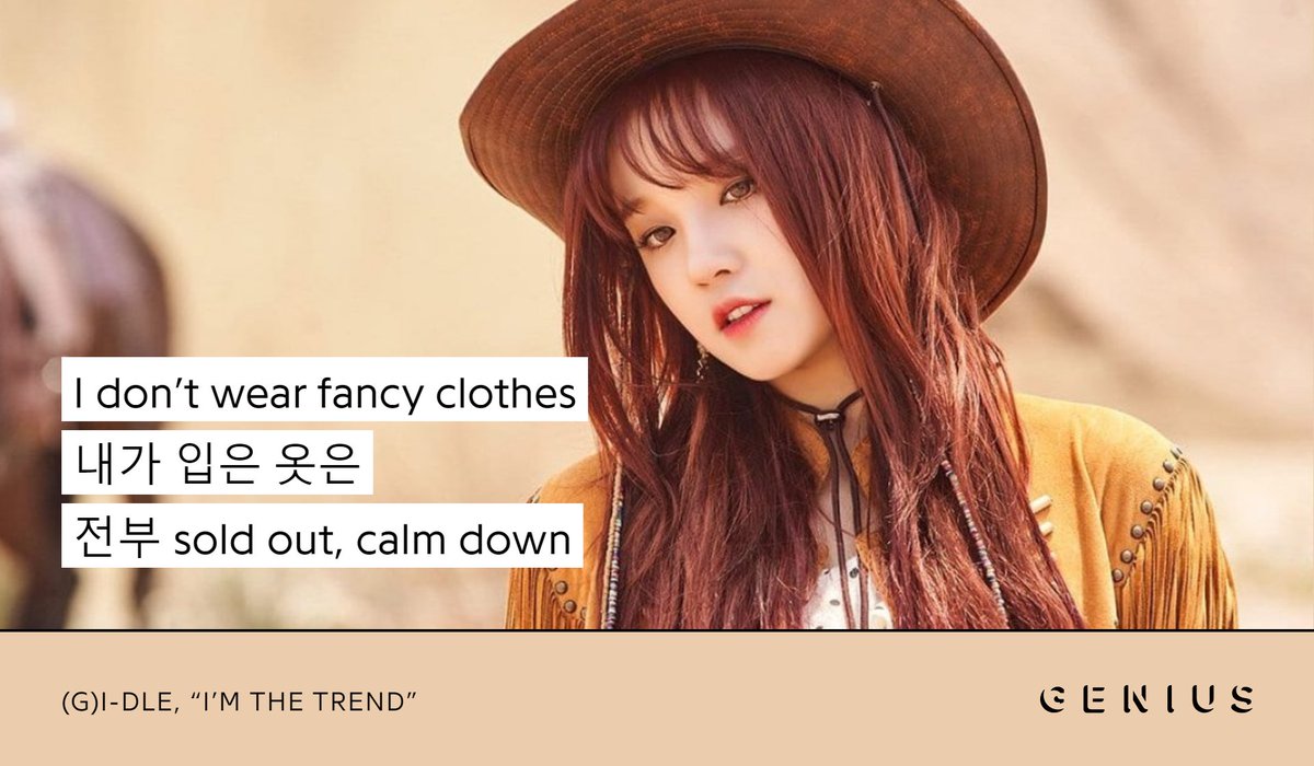 Genius_kor's tweet photo. Happy Birthday to Yuqi of (G)I-DLE! With her bold and powerful voice, Yuqi has shined as a member of her group as well as a solo artist singing in four different languages!
#OurGiantYuqi @G_I_DLE 
https://t.co/iTmXHyKCQx https://t.co/ZkuM9wDP4V