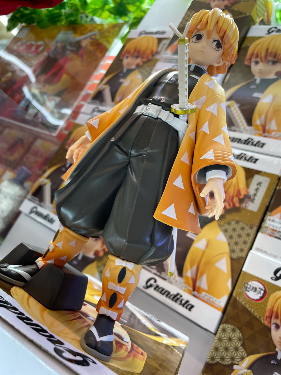 ドラマ下北沢 プライズ専門店 鬼滅の刃 Grandista Agatsuma Zenitsu 本日入荷致しました 迫力のあるサイズと造形 グランディスタシリーズ 炭治郎に引き続き 我妻善逸の登場です 下北沢 ゲーセン クレゲ 新入荷 フィギュア プライズ 鬼