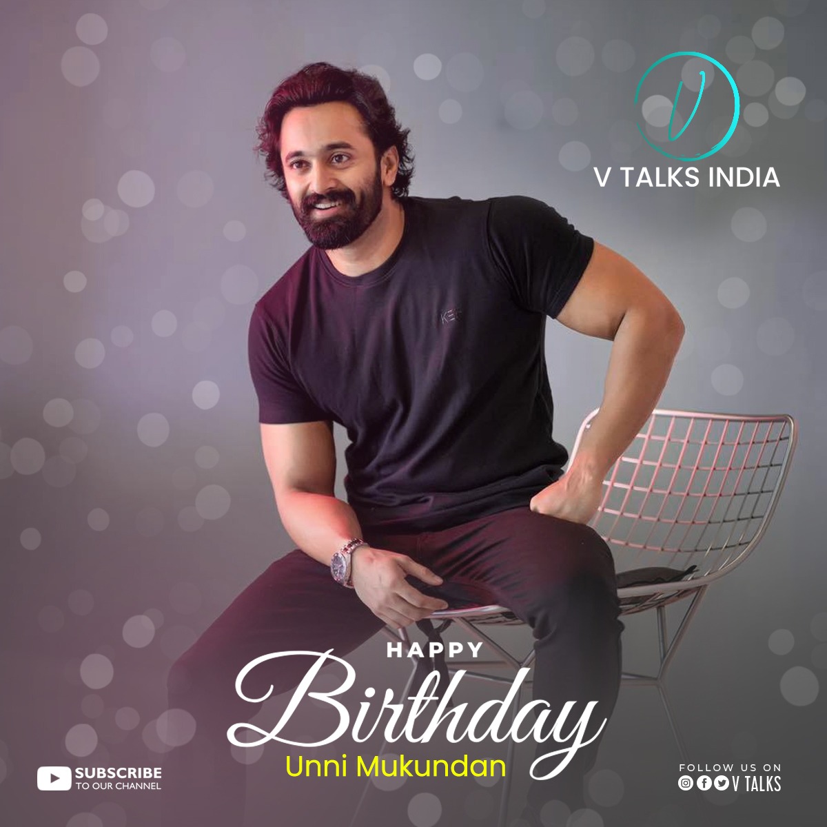 Happy Birthday Dear Unni Mukundan    