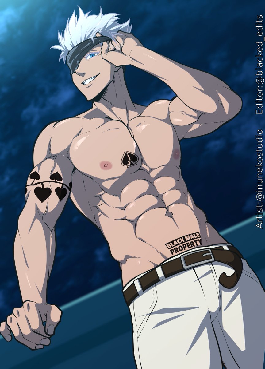 #GojouSatoru #blackedhentai #blacked #blackededit #JoS