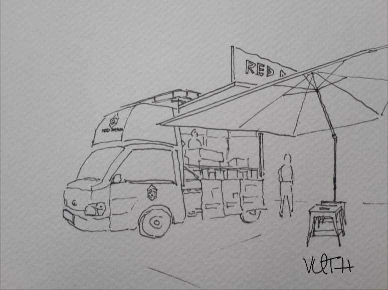 vuth_photo's tweet photo. Take away Coffee
Coffee Truck
RED DIAMOND SPECIALTY COFFEE
Sketch & Watetcolor
✍🖋
#caffeetime
#reddiamondspecialtycoffee #café #cofeetime☕ #coffeelover #watercolors #watercolorpaintings #sketches #sketch
#Reddiamondcoffee
#Blackdiamondcoffee
#Blackdiamondcoffeeroaster https://t.co/0qQqlhpsdg