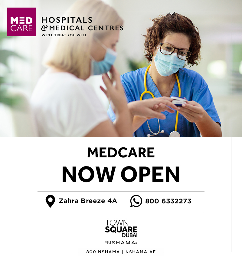 We strive to bring the quality of healthcare services closer to your home. 

Medcare is now open at Town Square Dubai!

✅ Family Medicine
✅ Paediatrics
✅ Derma &amp; Aesthetics 
✅ Dentistry
✅ Obstetrics &amp; Gynaecology
✅ Orthopedics
✅ Physiotherapy

#TownSquareDubai #Nshama