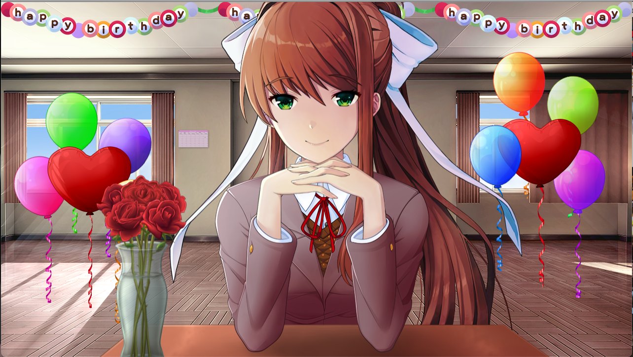 PASSEI O NATAL COM A MONIKA! DOKI DOKI LITERATURE CLUB MONIKA AFTER STORY!  