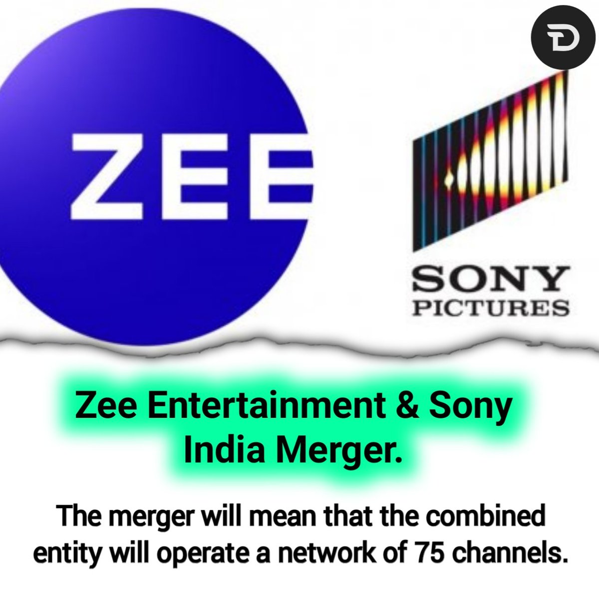 thevickyshaurya's tweet photo. Zee Entertainment &amp; Sony India Merger.
#zeeentertainment #zeel #sonypictures #spni #zeesonymerger #businessnews #digtym https://t.co/meJ8VfguVp