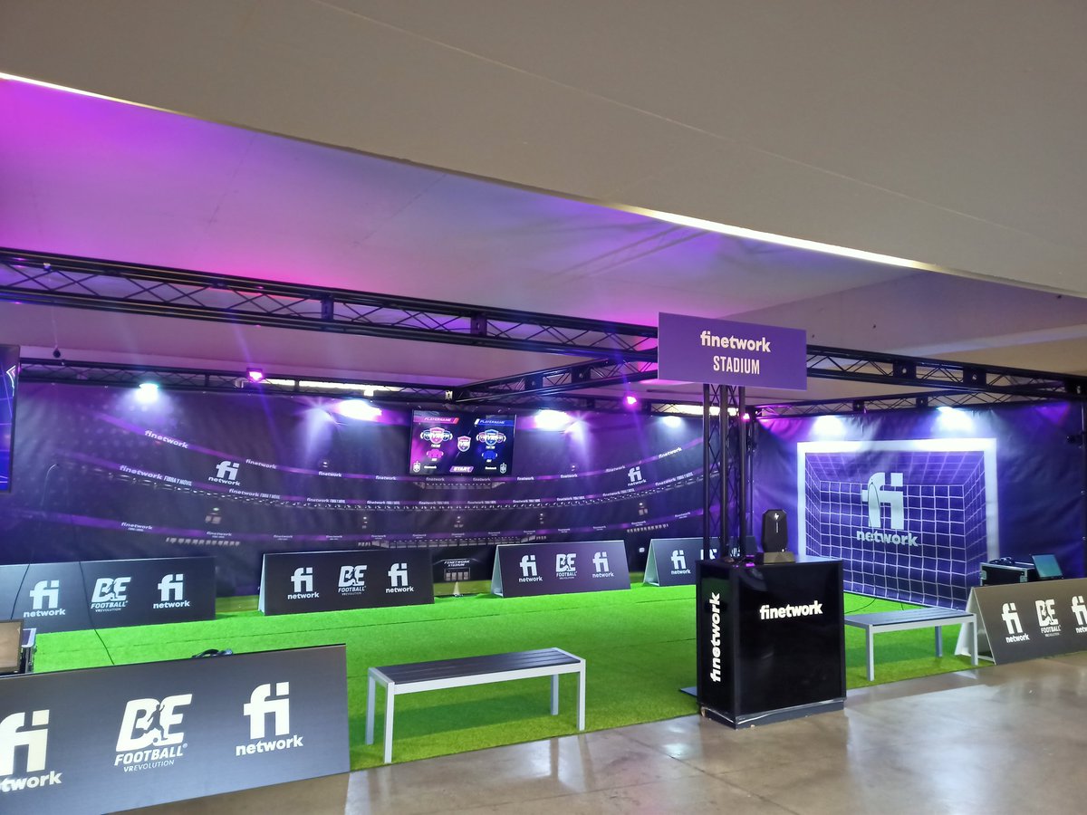 BeFootballVR's tweet photo. Here we are at #WFSEurope in the @Metropolitano stadium! Ready to try the Football VRevolution with the one and only @BeFootball1VR1?
#footballVR #virtualreality https://t.co/bzrhThPo07