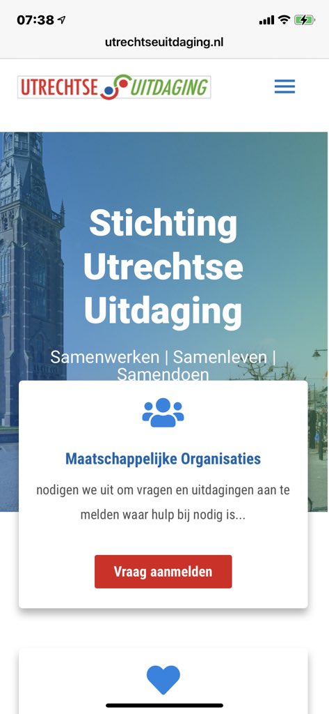 #utrecht hebben jullie onze nieuwe website al gezien? Nu nog makkelijker om te zien wat we doen, aanvragen in te dienen voor #stichtingen en #verenigingen of mee te doen als #bedrijf #mvo utrechtseuitdaging.nl