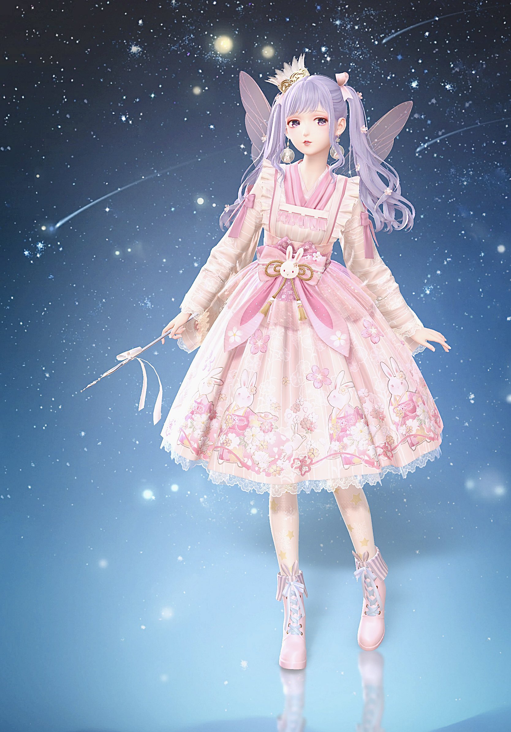 シャイニングニキ　コースター こかっぱ в X: „和風魔法少女ニキちゃん🐰🪄💕 #シャイニキ