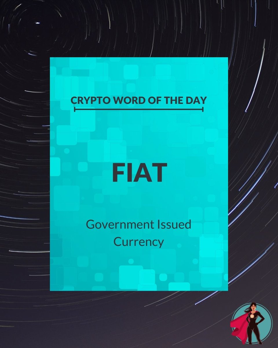 Eternal_Echoes_'s tweet image. Like INR, USD, GBP etc. #staytuned for more #cryptojargon 💯

#cryptocatnupur #cryptonewbies #cryptobeginners #cryptomarket #cryptocat #Fiat