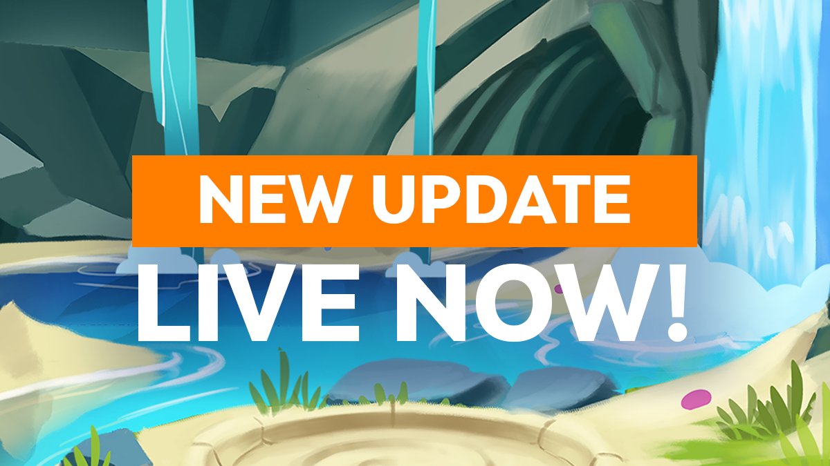 Our latest update is now LIVE!

What’s New:
*New Monster Hatches – check out the all-new Monster Hatch Portal!
*PvP Revamp – Smaller teams, with improved opponent selection!
*New Monster – Skelemandar, will be obtainable from the Summon Event!

#gamedev #mobilegames #videogames