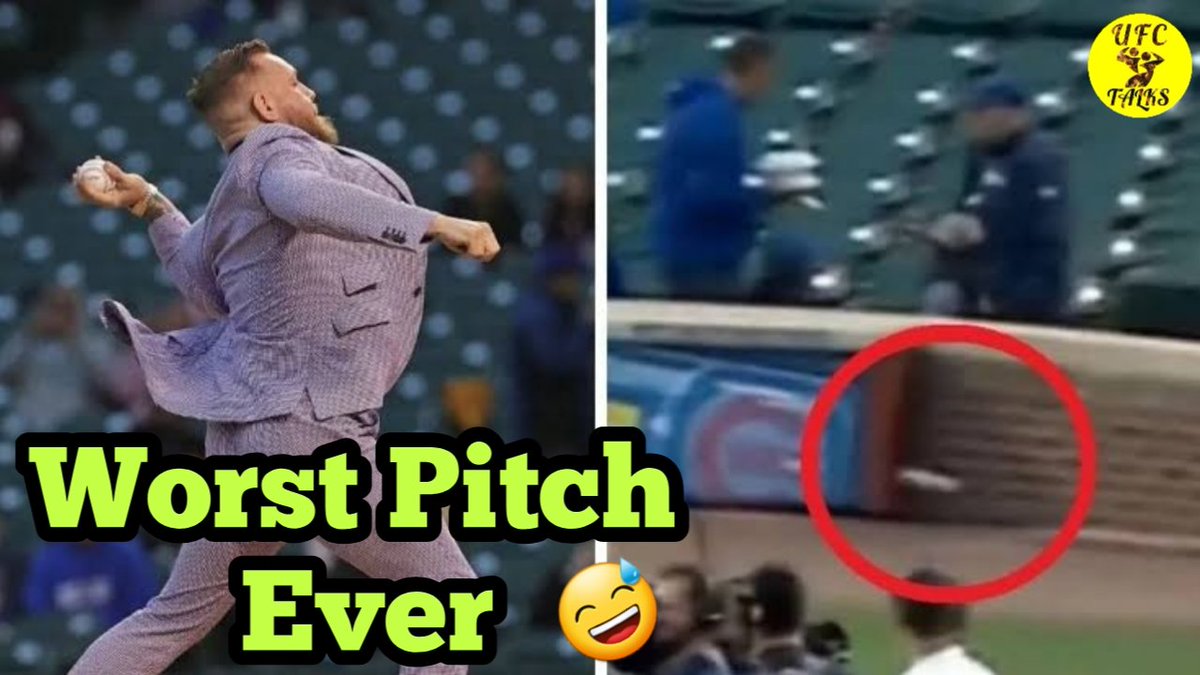 Conor McGregor Worst Pitch Footage,click on link below👇
youtu.be/qpc_0lgZy7c