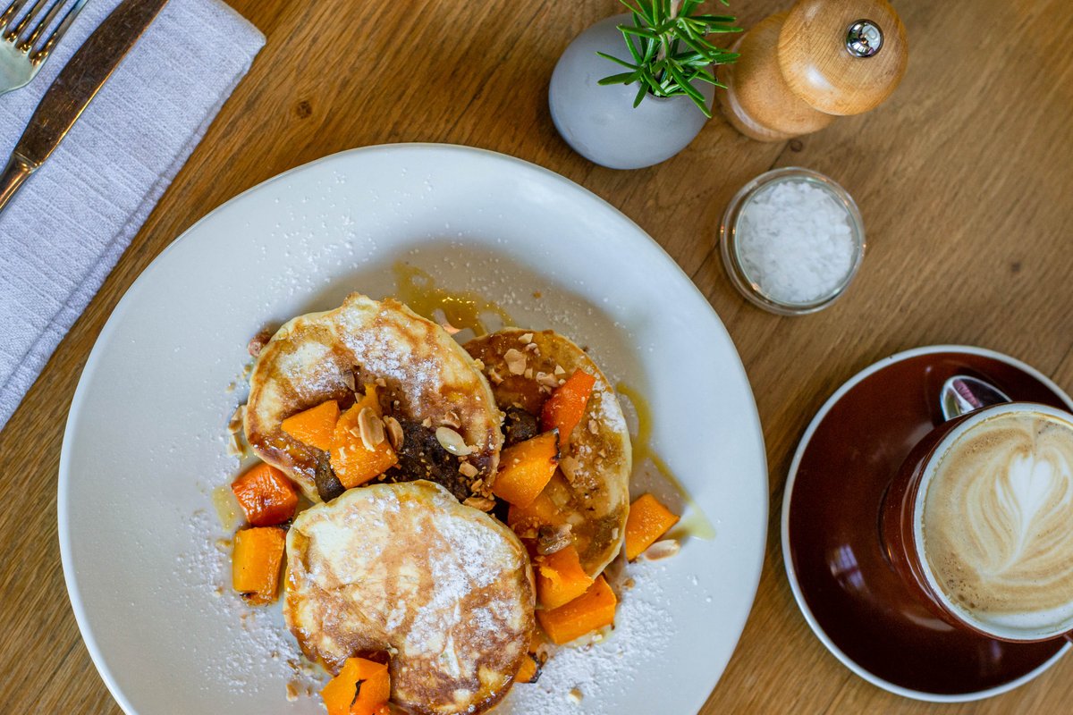 Greet the day with our sweet and savory Buttermilk Pancakes paired with a cuppa goodness! Book a breakfast table on +27 21 889-6588 or drop by. 

#sunnydays #freshlybrewed #timetoeat #goodmorning #stellenbosch #capewinelands