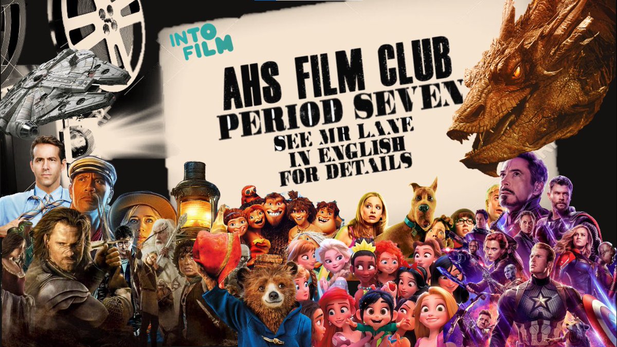 Film Club is BACK!
First session last night went really well! Thank you to those students who came!
Screenings start next week! 🎉 🎥 🍿