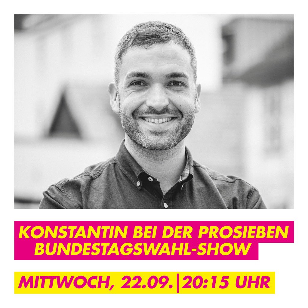 Heute Abend um 20:15 Uhr bei <a href="/ProSieben/">ProSieben</a> 📺 <a href="/louisklamroth/">Louis Klamroth</a>