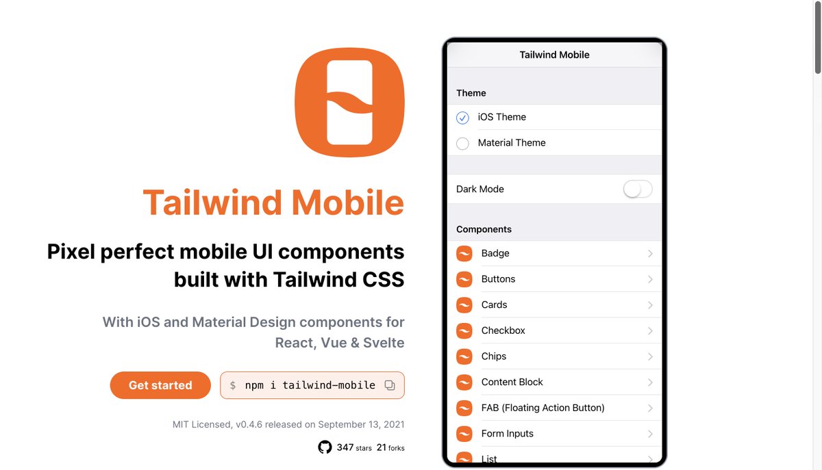 Tailwind Mobile