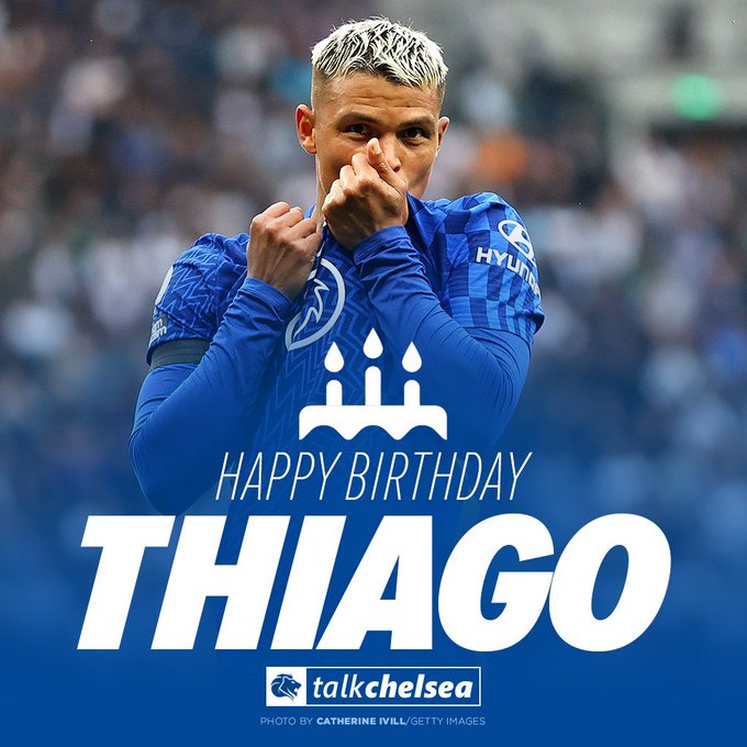 Happy Birthday to Thiago Silva, who turns 37 today! Aging like fine wine. 