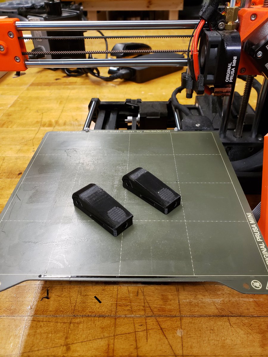 kevqbc's tweet photo. 3D printed some switch casings designed by @MakerMakeChange for Professor @gallaugher . Proud to be part of the growing BC maker community. https://t.co/ruNw7xcO3U