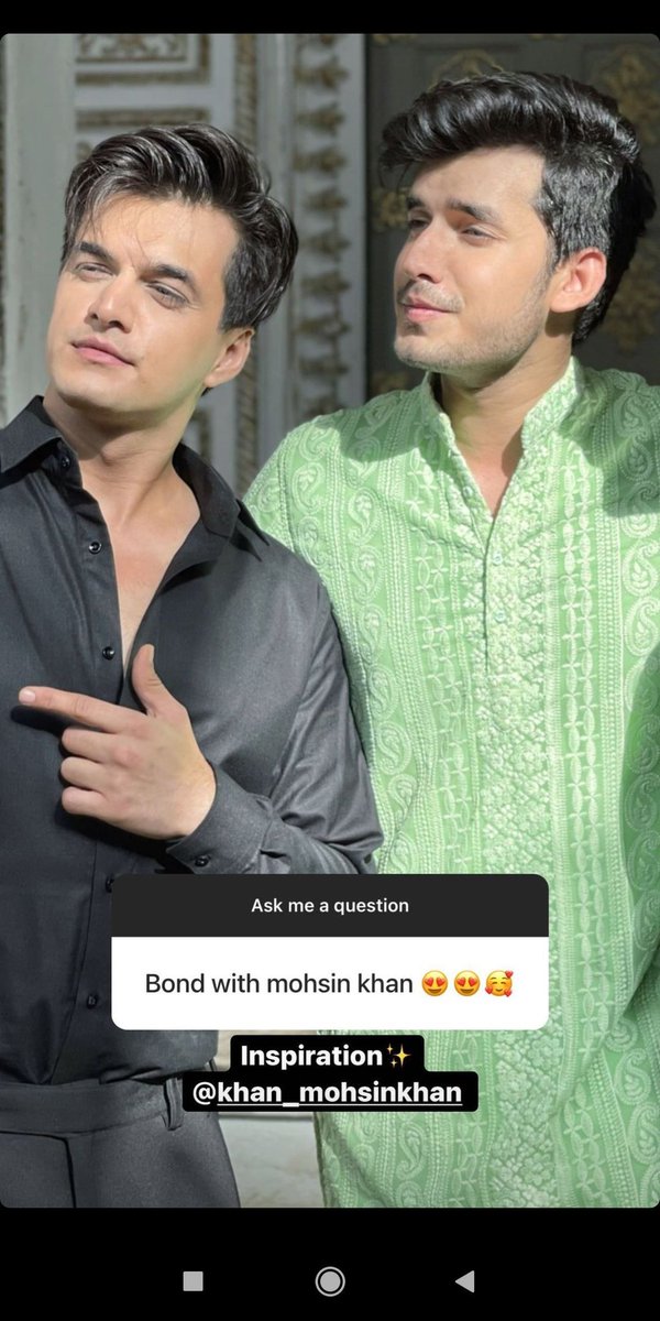 The respect he earned that make me proud everyday that I stan this precious gem!! These pictures enough to tell how much he loved by everyone. May god bless and protect him from evil eyes.💗🤲🧿

#Mohsinkhan #yrkkh