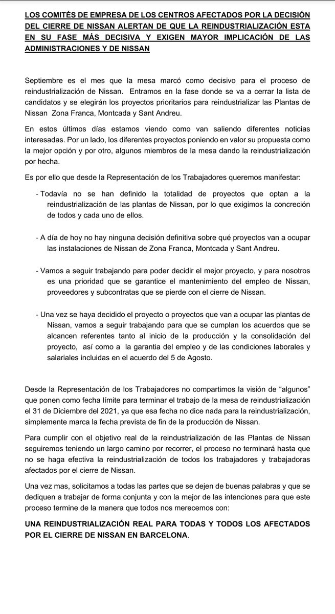 CCOO EBRO tweet media