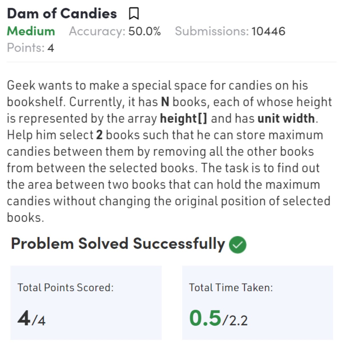 ishita__chauhan's tweet image. Day 03/100 by 
@geeksforgeeks

 Solving ques for the day :) 
(Sum of Query II)
#100daysofcodewithGFG 
@geeksforgeeks
  #100doc
#c #cpp #100DaysOfCode 
#DSA