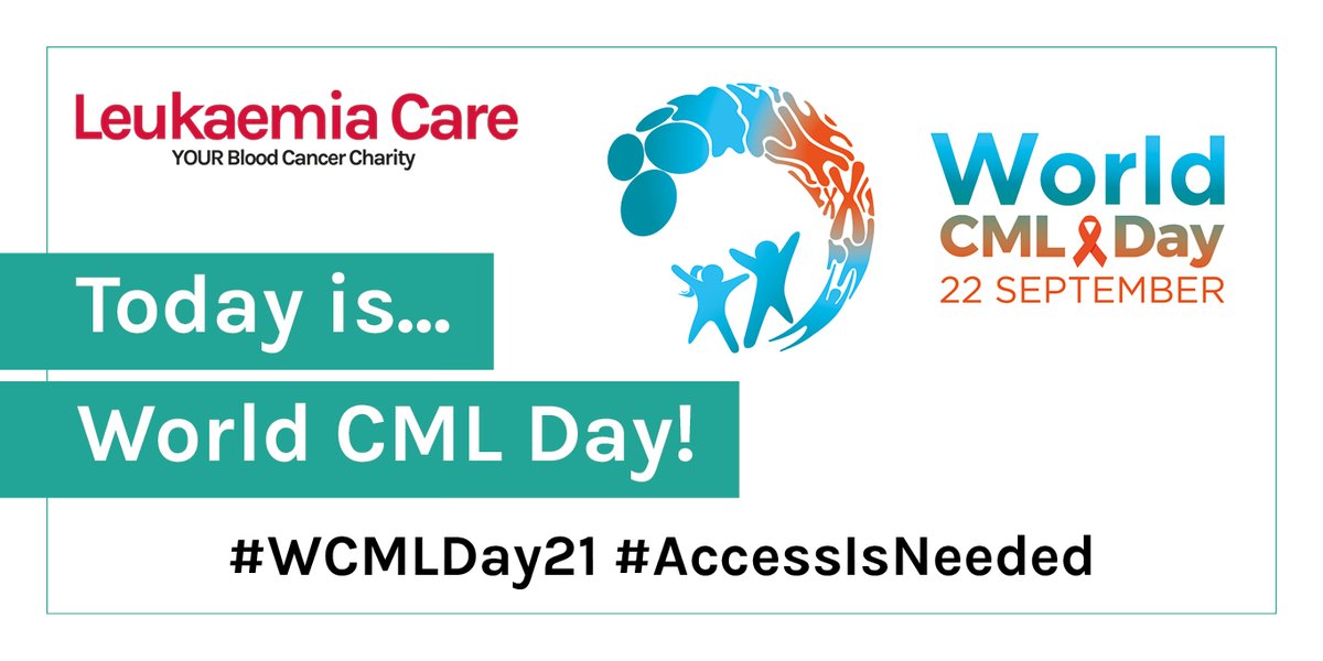 Today is #WorldCMLDay!

About 750 people in the UK are diagnosed with CML each year. It can affect people at any age, but it is more common as people get older.

Do you know the six most common signs and symptoms of leukaemia? 👇