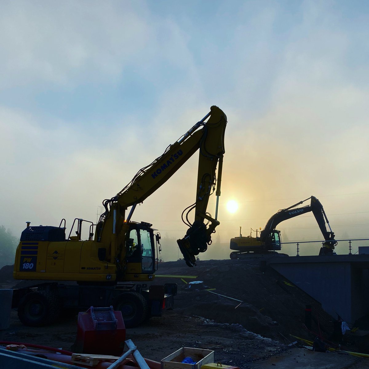 Homma etenee #Kuopio #Savilahti