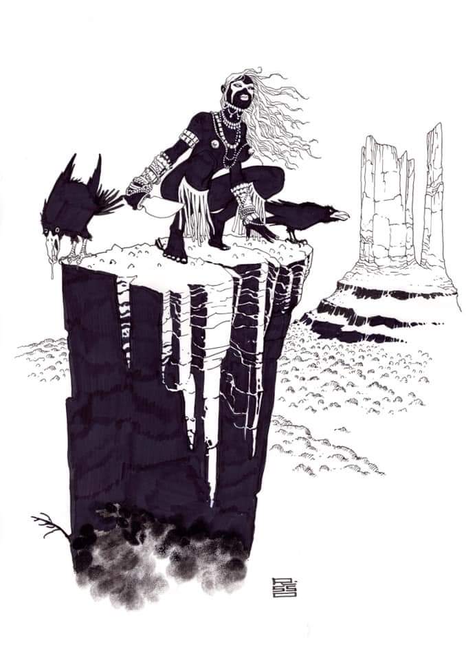 RPHutch1975's tweet image. Crow by Eduardo Risso 
#EastOfWest