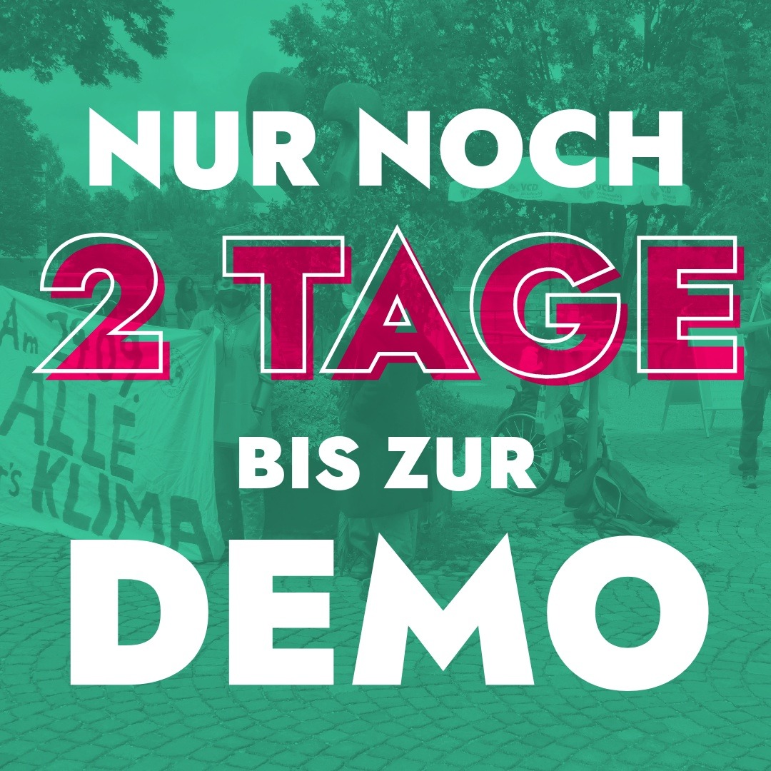 LandshutFFF's tweet photo. AAAAAHHHHHH Hilfe, wie die Zeit rennt!
Schon in ZWEI TAGEN ist unsere große Demo, die erste größere seit Langem, die ERSTE MIT DEMOZUG SEIT ÜBER EINEINHALB JAHREN 😱🥰

Also auf keinen Fall verpassen sondern mithelfen, dass der #Klimastreik ein richtig starkes Zeichen wird. 

!B https://t.co/7myrTLAMuc